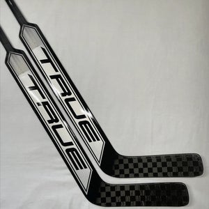 NEW True HZRDUS 7X4 Goalie Sticks, 27”, Black/Gray, Regular Hand - 2 Pack