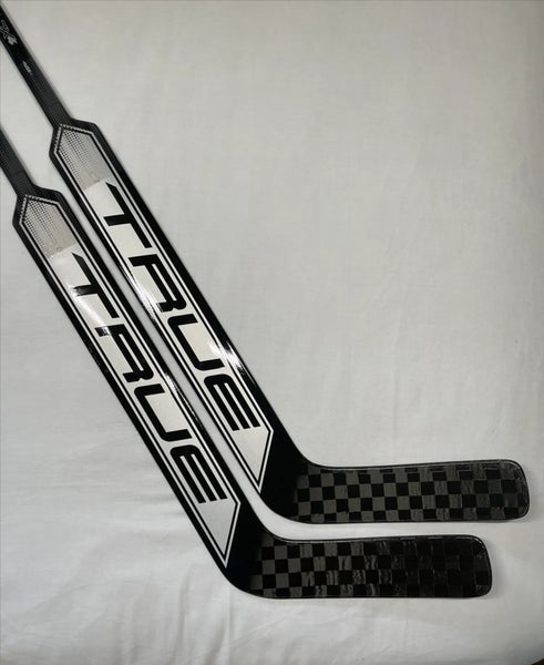 NEW True HZRDUS 7X4 Goalie Sticks, 27”, Black/Gray, Regular Hand - 2 Pack