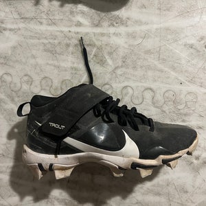 Black Men's 6Y (Big Kids / Youth) Nike Trout High Top (Used)