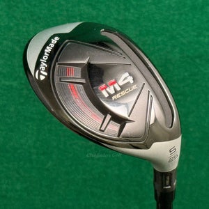 TaylorMade M4 Rescue 25 5 Hybrid Fujikura Atmos Red 7-S Graphite Stiff w/HC