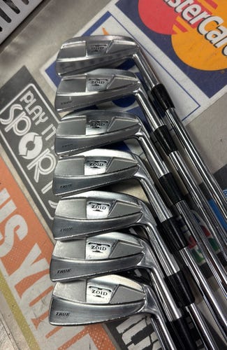 2-8 Mizuno T-ZOID True blade Right Handed Men's Regular Flex Steel Shaft Iron Set 2 3 4 5 6 7 8