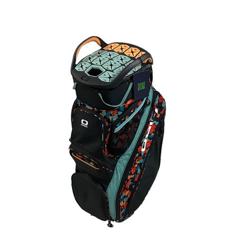 NEW 2025 Ogio Silencer 15-Way Confetti Cart Golf Bag