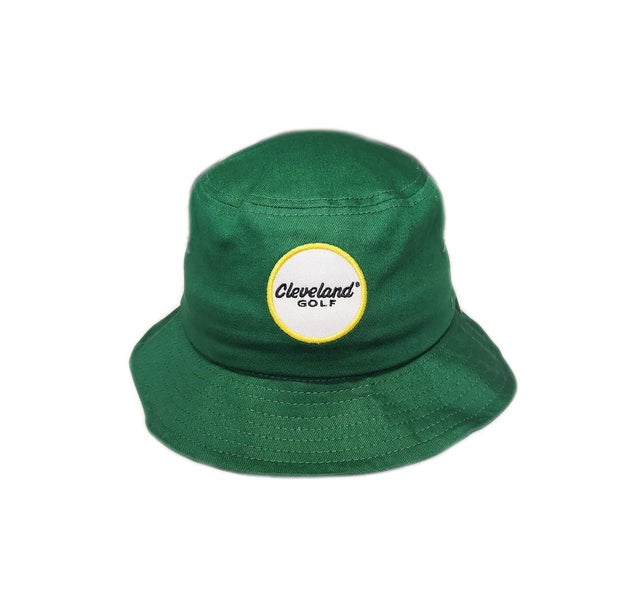 NEW Cleveland Golf Spring Green/White/Yellow (Masters) Bucket Golf Hat Men's S/M