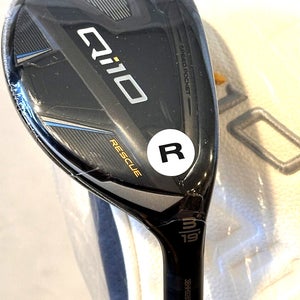 TaylorMade Qi10 Rescue 3-Hybrid 3H 19* Regular Flex Ventus TR 6R w/ Cover #94368