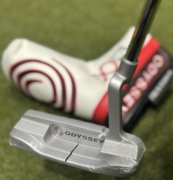 Odyssey White Hot OG One CH #1 Blade Putter LEFT Hand 35 w/ Headcover LH NEW!