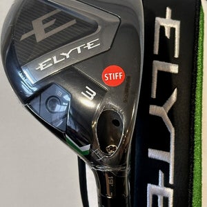 Callaway 2025 Elyte Rescue 3-Hybrid 3H 19* Stiff Flex Denali 70g w/ Cover NEW