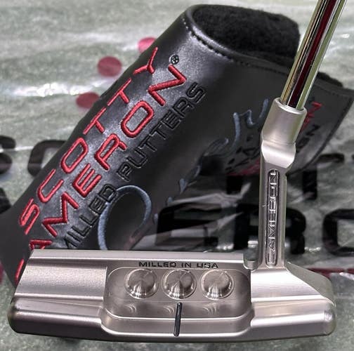 Scotty Cameron Super Select Newport 2 Putter 35" LEFT Hand w/ Cover LH MINT!