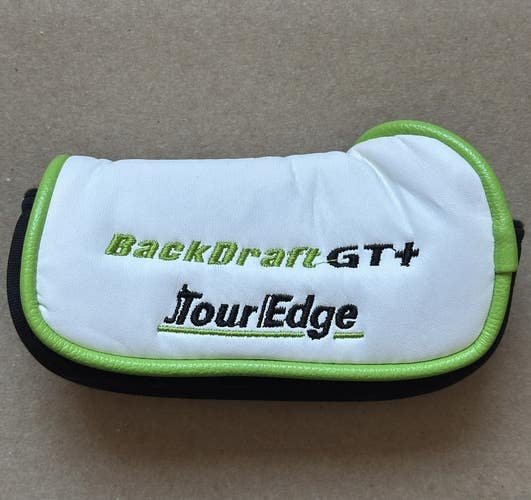 Tour Edge Backdraft GT+ Blade Style Putter Cover Headcover NEW