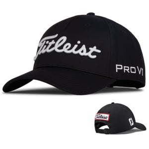 Titleist Tour Performance Golf Hat - Black/White