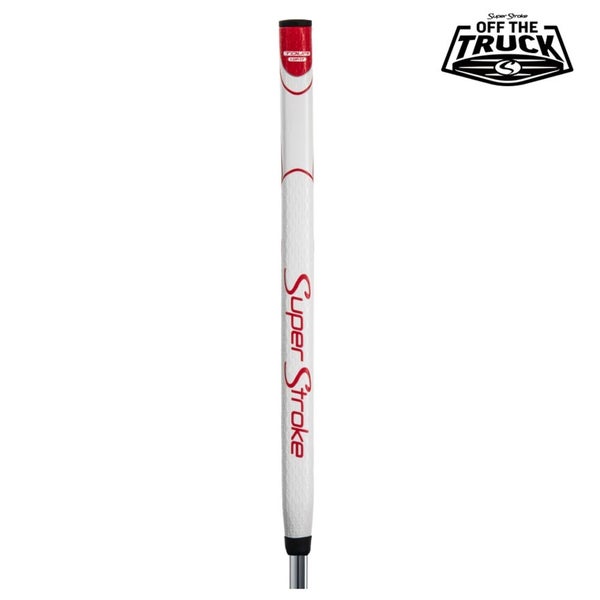Super Stroke Zenergy Tour 1.0P 17 White Red OFF THE TRUCK 17 Inch Putter Grip