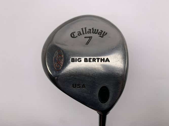 Callaway Big Bertha S2H2 7 Fairway Wood 21* RCH 60 Regular Graphite Mens RH