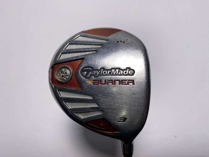 TaylorMade Burner Steel 2007 3 Fairway Wood 15* REAX 50g Regular Mens RH