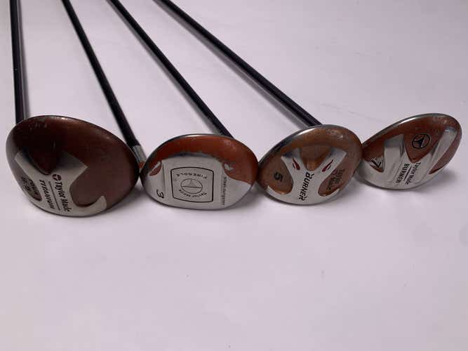 TaylorMade Burner 1998 Wood Set Driver 3 5 7 | 8.5* 15* 18* 21* Mens RH