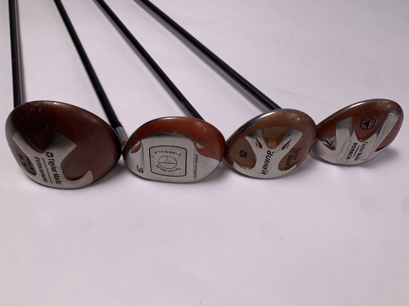 TaylorMade Burner 1998 Wood Set Driver 3 5 7 | 8.5* 15* 18* 21* Mens RH