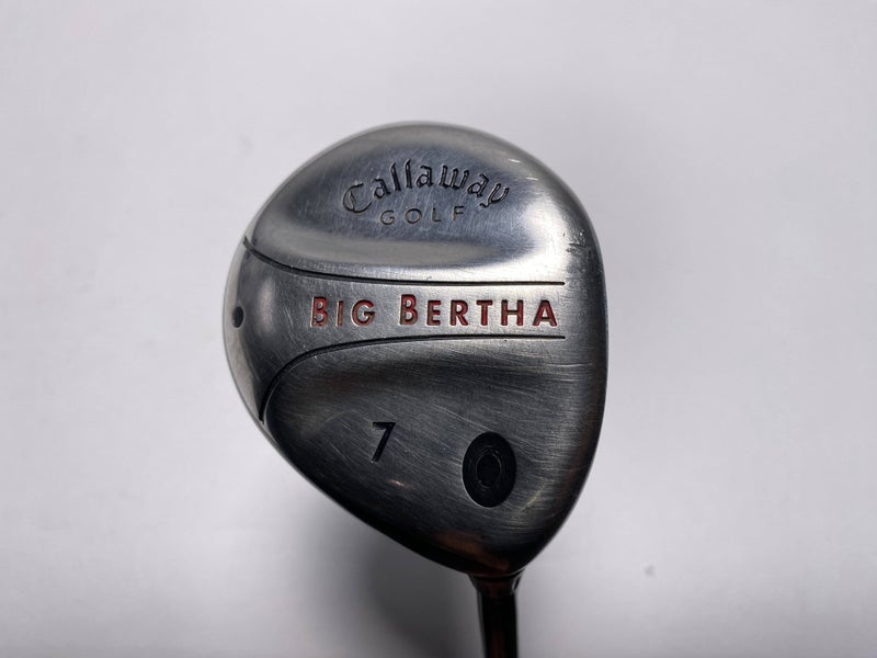 Callaway Big Bertha 2004 7 Fairway Wood 21* RCH 75w Firm Graphite Mens RH