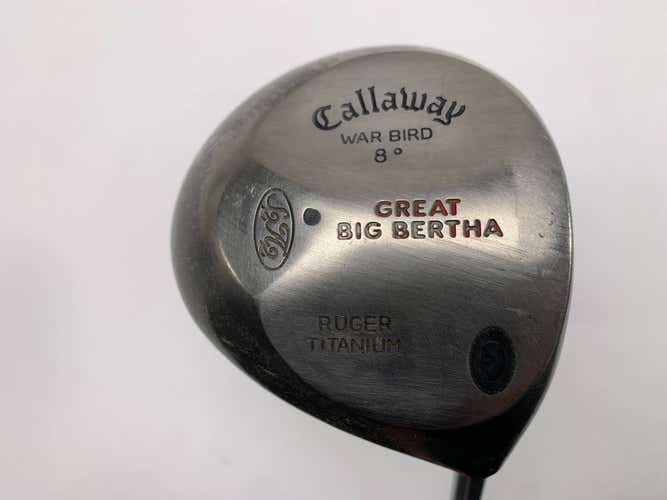 Callaway Original Great Big Bertha Driver 8* Harrison Striper J 60g Mens RH