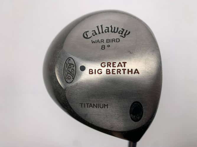 Callaway Original Great Big Bertha Driver 8* BB UL Firm Graphite Mens RH