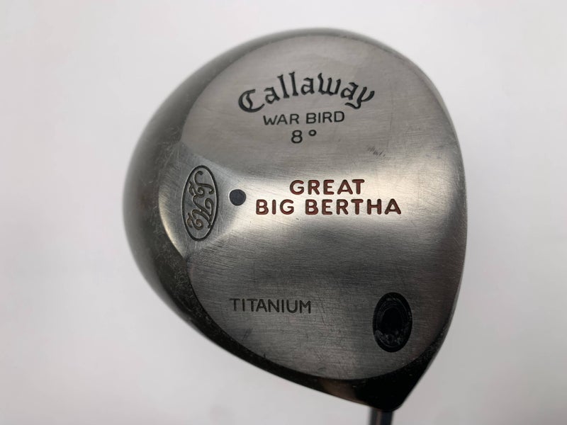 Callaway Original Great Big Bertha Driver 8* BB UL Firm Graphite Mens RH