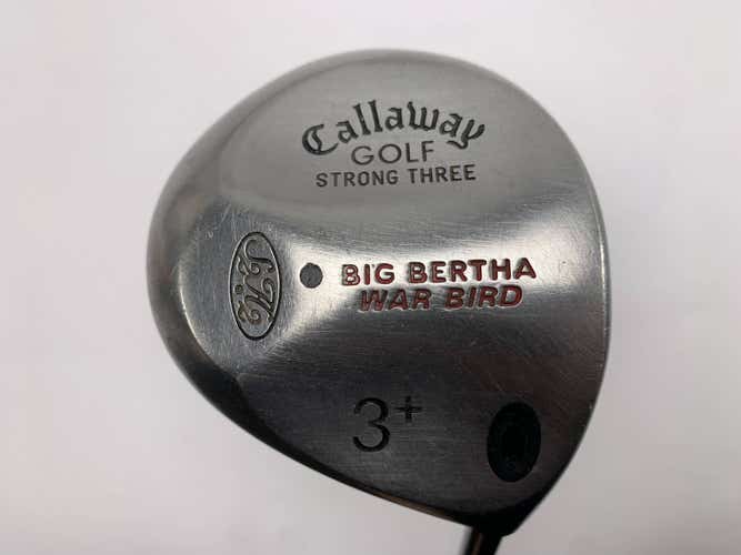 Callaway Big Bertha Warbird 3+ Fairway Wood 15* RCH 96 Firm Graphite Mens RH