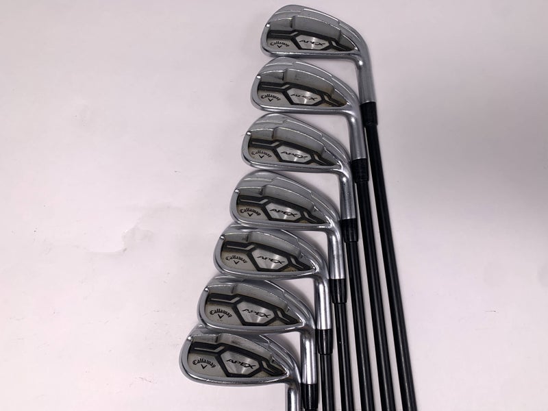 Callaway Apex CF 16 Iron Set 4-PW Project X Catalyst 6.0 80g Stiff Mens RH
