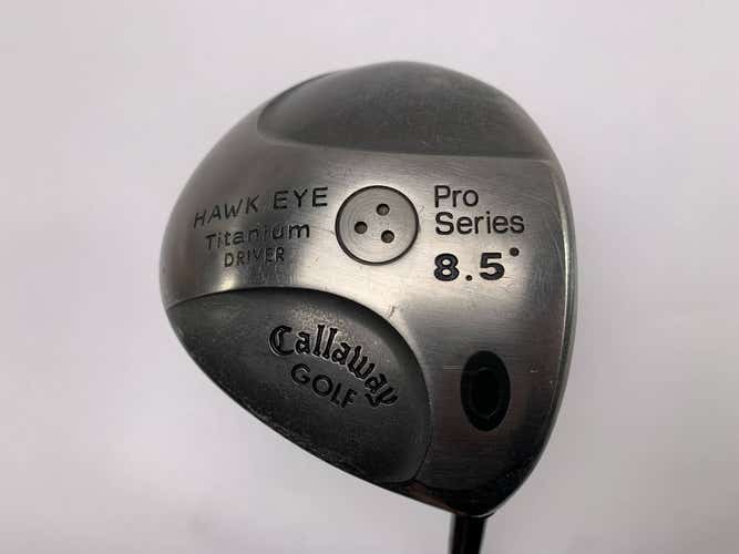 Callaway Hawkeye Pro Series Driver 8.5* Hawk Eye Stiff Graphite Mens RH