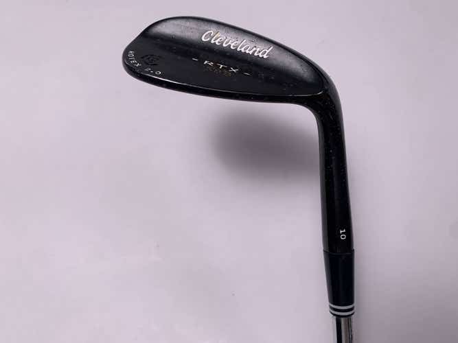 Cleveland 588 RTX 2.0 Black Satin Lob Wedge LW 60* DG Wedge Steel Mens RH