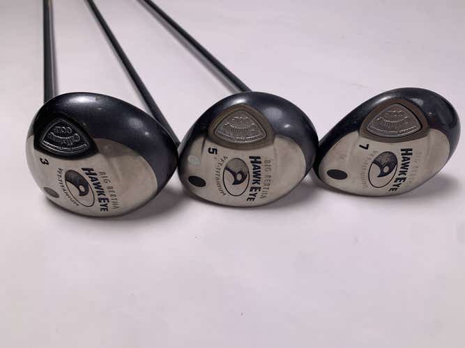 Callaway Hawkeye VFT Wood Set 3 5 7 | 15* 18* 21* Big Bertha Gems 50 Ladies RH