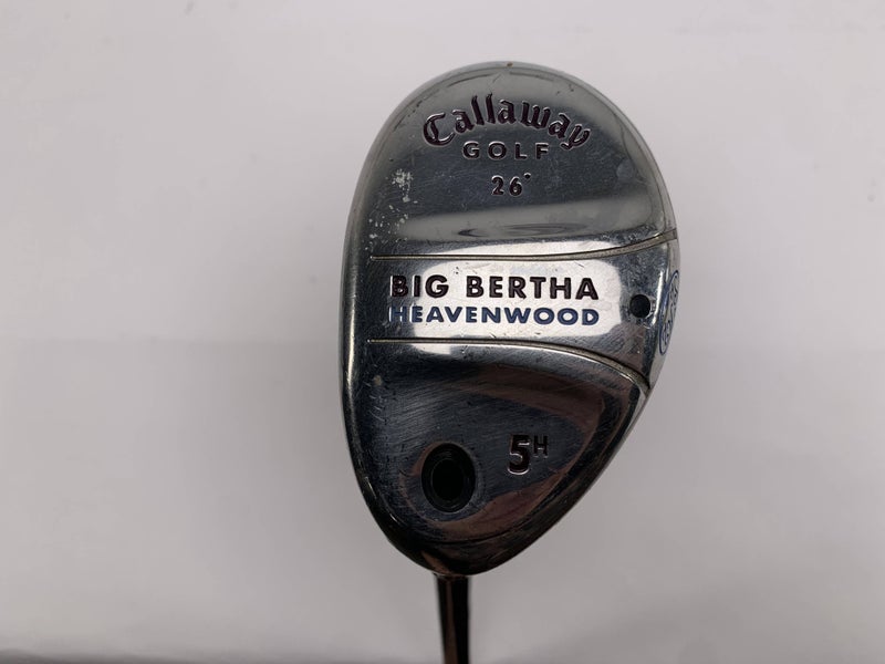 Callaway Big Bertha Heavenwood 5 Hybrid 26* Gems 55 55g Ladies LH