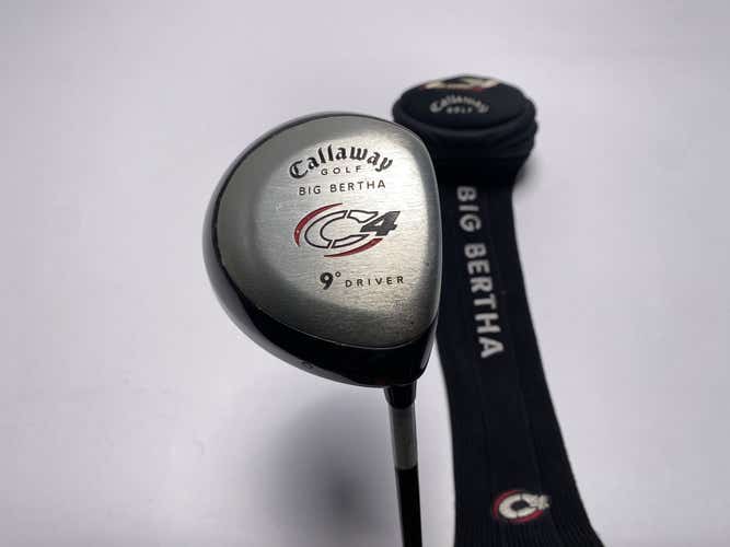 Callaway C4 Driver 9* C4 Firm Graphite Mens RH HC