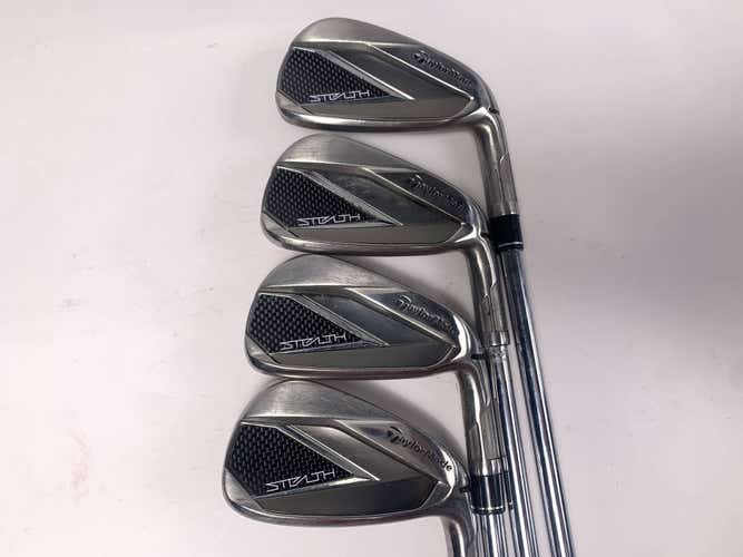 TaylorMade Stealth Iron Set 5-8 KBS Max MT 85g Regular Steel Mens RH