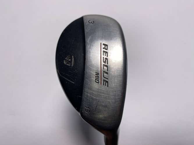 TaylorMade Rescue Mid 3 Hybrid 19* Ultralite Regular Graphite Mens RH