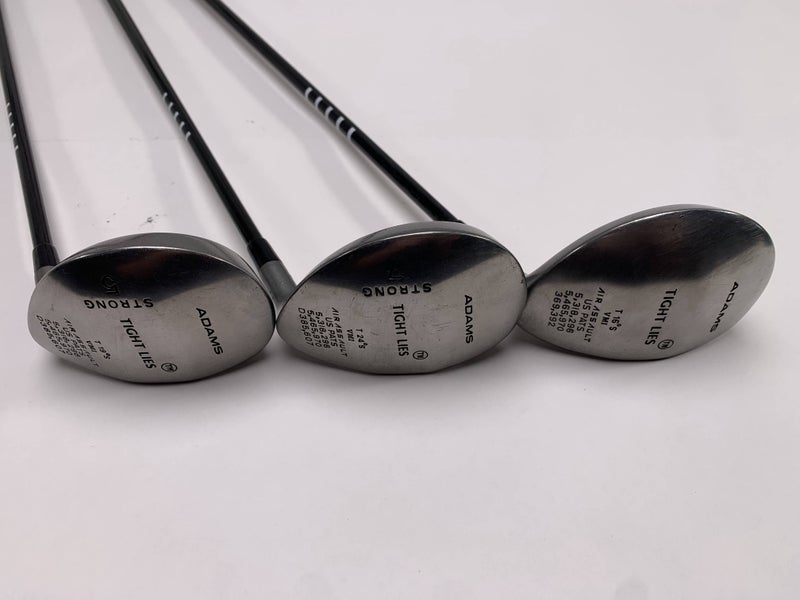 Adams Tight Lies 1998 Wood Set 3 5 7 | 15* 19* 24* Regular Graphite Mens RH