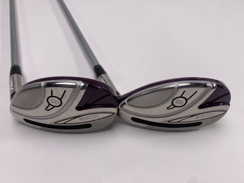 Adams Idea Womens 2014 5 & 6 Hybrid Set 25* 28* Idea Womens 50g Ladies RH