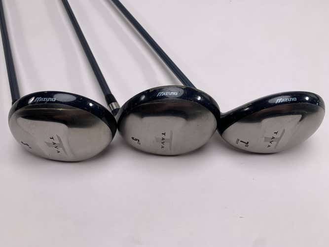 Mizuno Tava 2006 Wood Set 3 5 7 | 18* 22* 26* Tava Ladies Graphite Womens RH