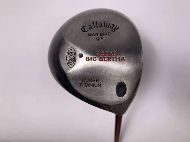 Callaway Original Great Big Bertha Driver 9* Grafalloy Prolite 3.5r Mens RH