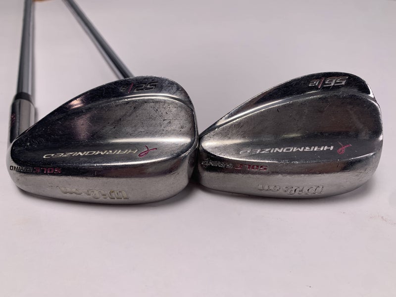 Wilson Harmonized Wedge Set 52* 8 | 56* 12 Harmonized Ladies Steel Womens RH