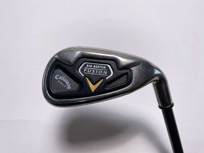 Callaway Big Bertha Fusion Pitching Wedge PW RCH 75i Firm Graphite Mens RH