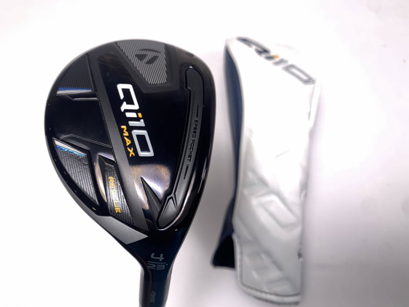 TaylorMade Qi10 MAX 4 Hybrid 23* Fujikura Speeder NX 50g Senior RH HC