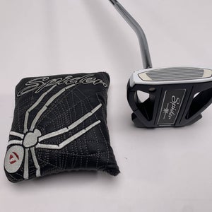 TaylorMade Spider EX Navy Single Bend Putter 35" SuperStroke Flatso 3.0 LH HC