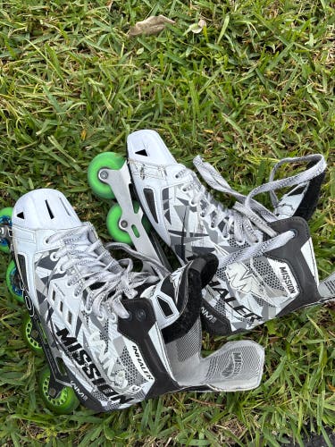 Mission Inline Skates Wide Width Size 12 (Used)
