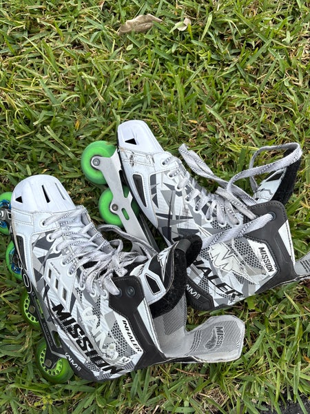 Mission Inline Skates Wide Width Size 12 (Used)