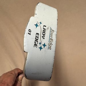 White Tour Edge Lady Edge Blade Right Handed Putter 32" (Used)