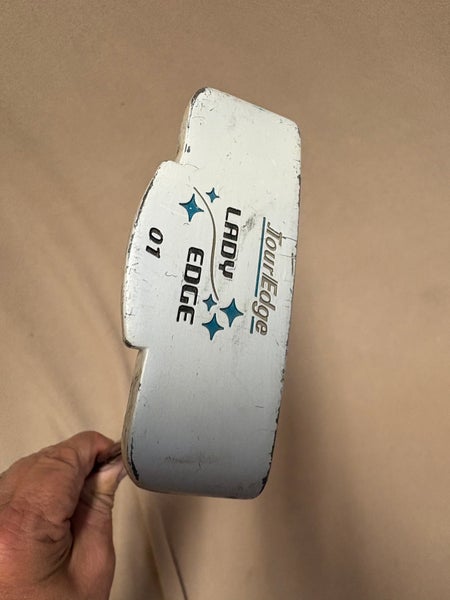 White Tour Edge Lady Edge Blade Right Handed Putter 32" (Used)
