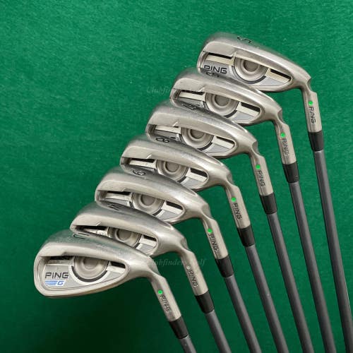 Ping G5 Orange Dot 4-PW Iron Set Ping TFC 100I Graphite Regular