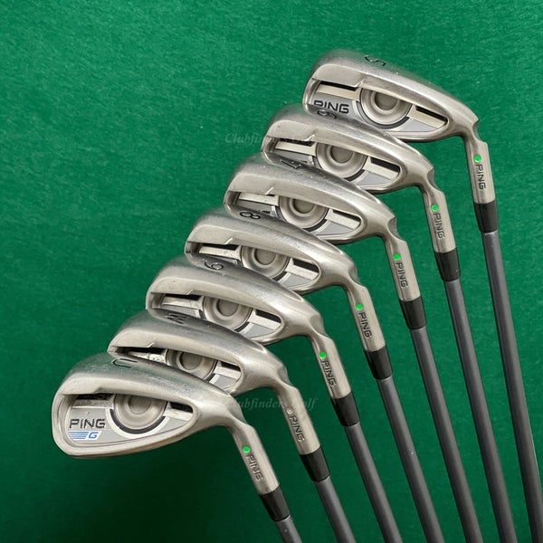 Ping G5 Orange Dot 4-PW Iron Set Ping TFC 100I Graphite Regular