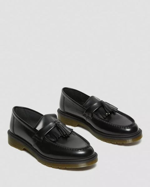 Dr. Martens Adrian 24369001 Tassel Loafers Mens US 10 Black Leather Shoes TZP299