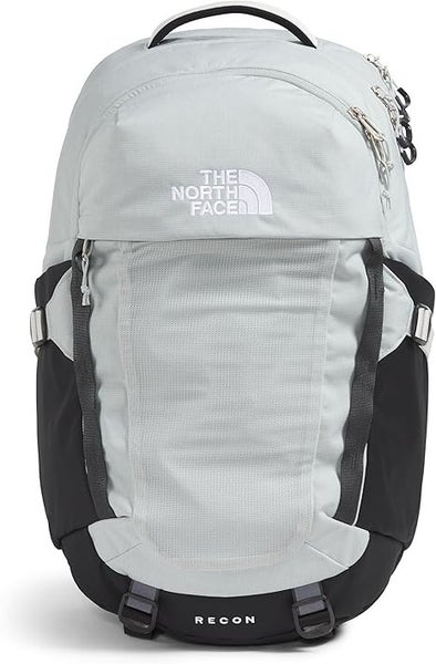 The North Face Recon Unisex Heather Gray Adjustable Strap Backpack Bags TLW351