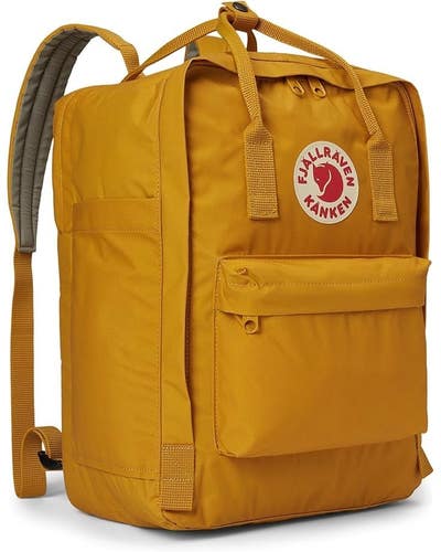 Fjllrven Knken 15" Unisex Dark Ochre Adjustable Strap Laptop Backpack TLW348