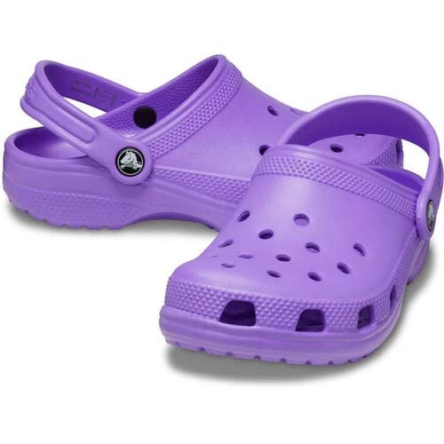 Crocs Classic Clog Kids US 12 Galaxy Purple Round Toe Slip On Slipper TLW352