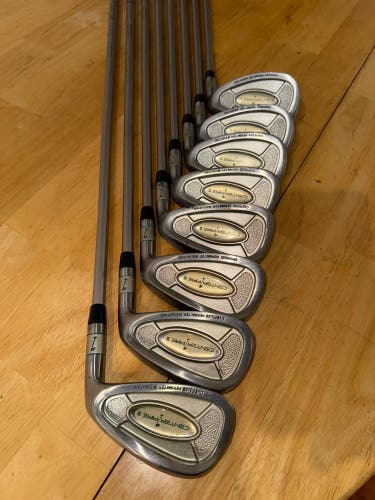 Right Handed Iron Set (8 Clubs) #4 - #9, PW, SW Graphite Shaft (Used)